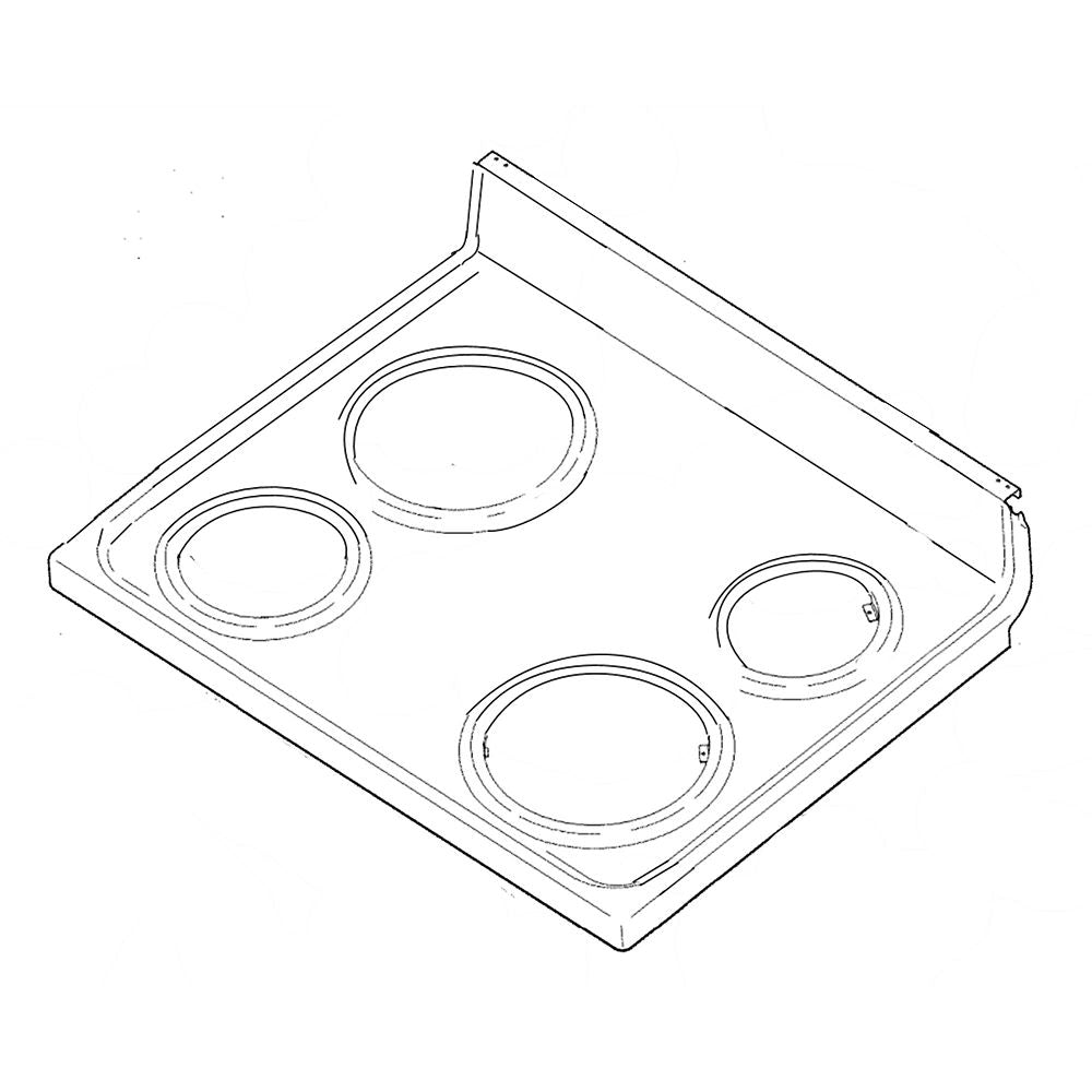 GE Range Main Top - WB62X21354