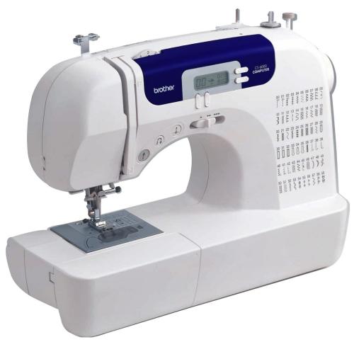 Brother CS6000 60-Stitch Computerized Sewing Machine With Wide Table