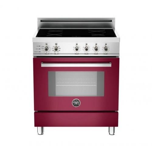 Bertazzoni PRO304INSVI Professional Series 30 Inch Freestanding Electric Induction Range with Elements