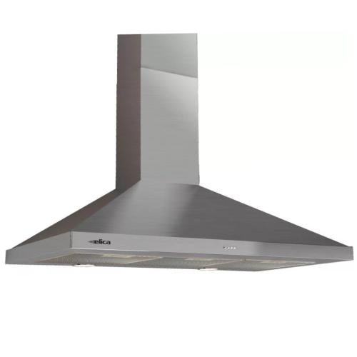 Elica EVL430S1 30 Inch Wall Mount Chimney Hood with 400 CFM Internal Blower, 3 Blower Speeds, Halogen Lamps