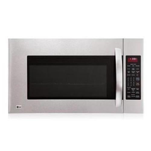 LG LMV2083ST 2.0 cu. ft. Over-the-Range Microwave Oven with 300 CFM Ventilation System, 1100 Cooking Watts, 10 Power Levels, Sensor Cook and Sensor Reheat: Stainless Steel