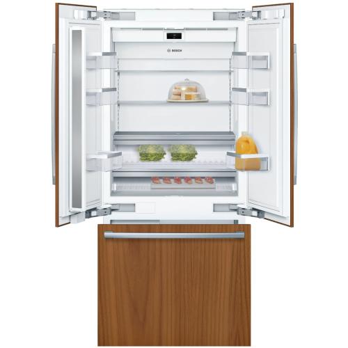 Bosch B36IT900NP/01 Benchmark® Built-In Bottom Freezer Refrigerator 36'' Flat Hinge