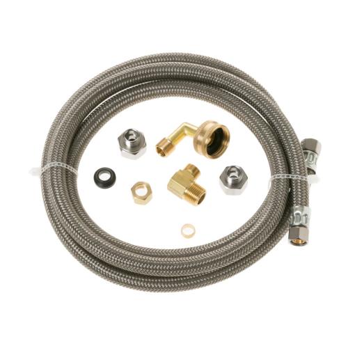 GE 6 In. Braided Connector Kit - WX28X326