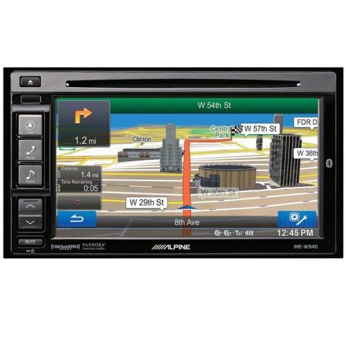 Alpine INEW940 6.1-Inch Bluetooth Usb Mp3 Multimedia Dvd/Gps Receiver