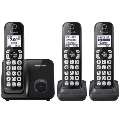 Panasonic KXTGD613B Cordless Phone System
