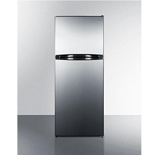 Haier FF1077SS 10 Cu. Ft. Black With Stainless Steel Door Refrigerator