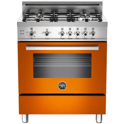 Bertazzoni PRO304GASAR01 Professional Series 30 Inch Pro-Style Gas Range with 3.6 cu. ft. Convection Oven