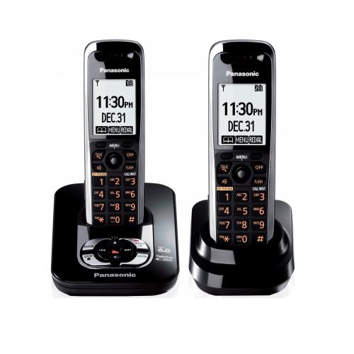 Panasonic KXTG7432B Dect 6.O Exp Cdl W/2