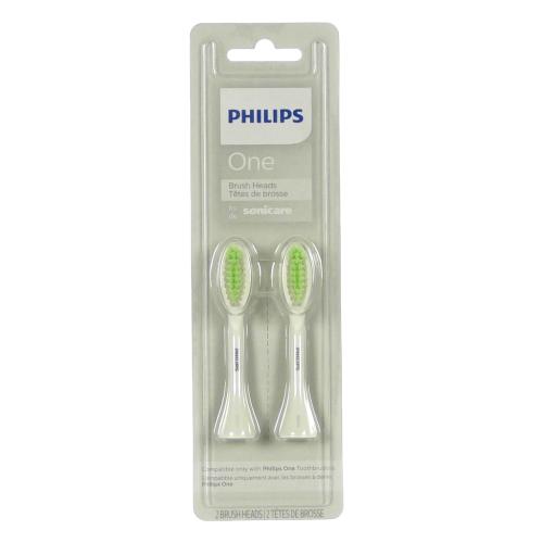 Sonicare Philips One (White) 2Pk Bh - BH1022/07