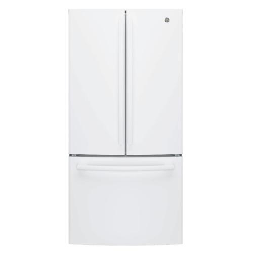 GE GNE25JGKBFWW 24.7 Cu. Ft. French-Door Refrigerator