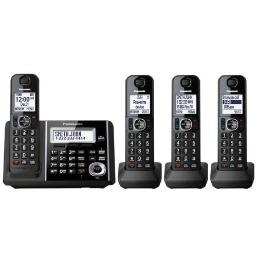 Panasonic KXTGF344B Digital Cordless Phone