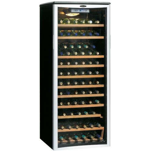 Silhouette DWC612BLP 75 Bottle Wine Cooler - Platinum