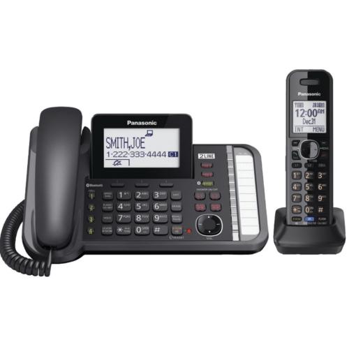 Panasonic KXTG9581B Dect6.0 Exp Cdl 1Hs-Black
