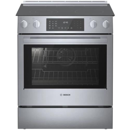 Bosch HEI8056U/03 800 Series Electric Slide-In Range 30'' Stainless Steel