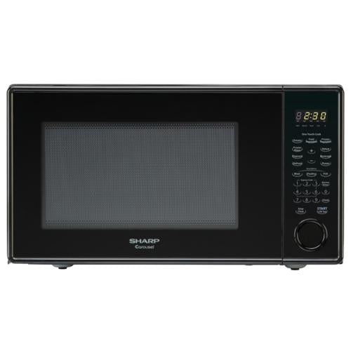 Sharp R409YKA 1.3 Cf Countertop Microwave - Black