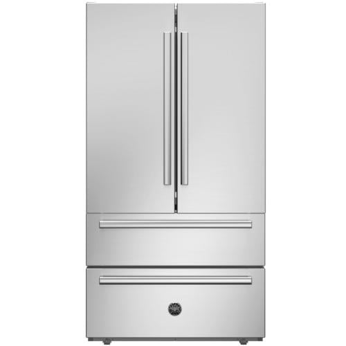 Bertazzoni REF36FDFIXNV Professional Series 36 Inch Freestanding 4-Door French Door Refrigerator
