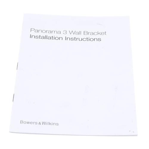 Bowers &Wilkins Panorama 3 Wall Bracket Instal - II15806
