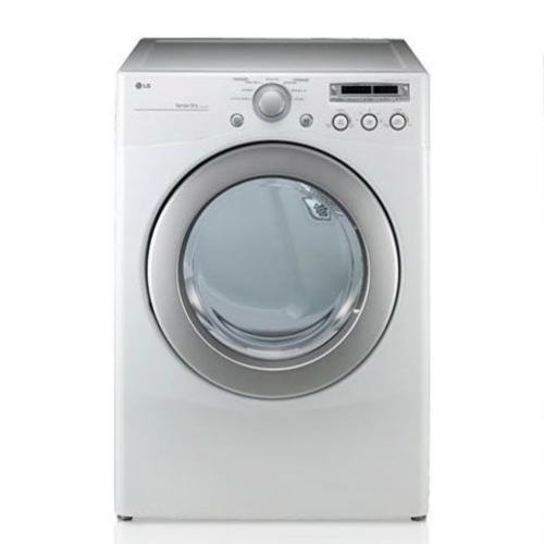 LG DLG2051W 27 Inch Gas Dryer with 7.1 cu. ft. Capacity, 7 Drying Programs, 5 Temperature Levels, LoDecibel Quiet System, LED Display and Sensor Dry System