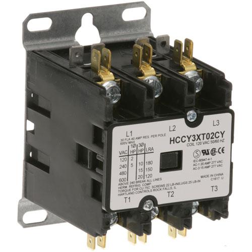 Vulcan Hart Contactor 3P 30/40A 120V - 840115