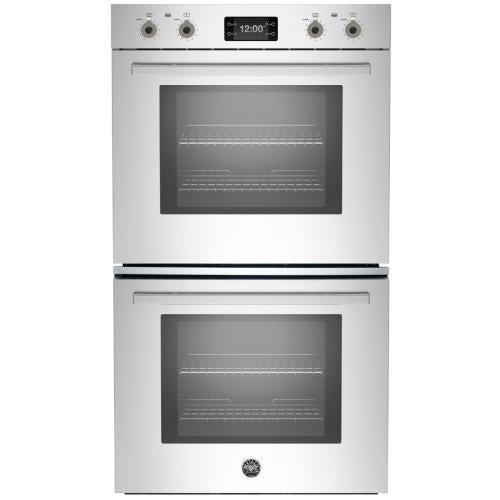 Bertazzoni PROFD30XT Professional Series 30 Inch Double Electric Wall Oven with 8.2 cu. ft. Total Capacity