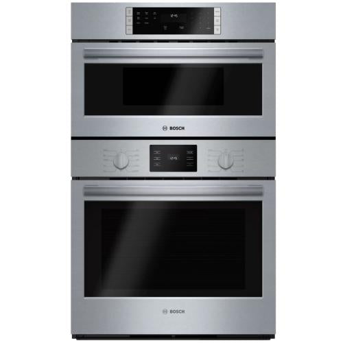 Bosch HBL57M52UCC/01 30 Inch Wide 4.6 Cu. Ft. Built-In Oven/Microwave Combo With Ecoclean