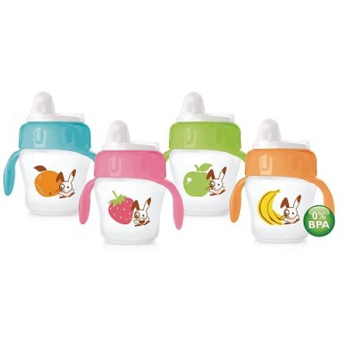 Avent SCF606/22 Avent Avent Decorated Cup 200Ml 6M+ Soft Spout With Handles