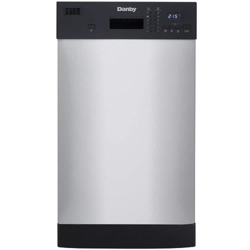Danby DDW1804EBSS 8 Stainless Built-In Dishwasher