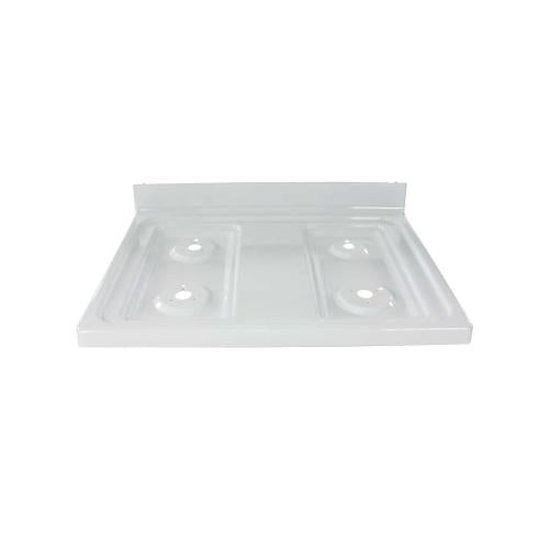 GE White Range Top - WB62X31580