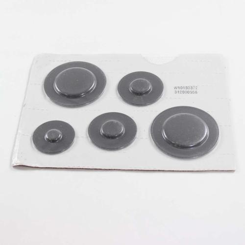 Whirlpool Range Surface Burner Cap (Gray) - WPW10183372