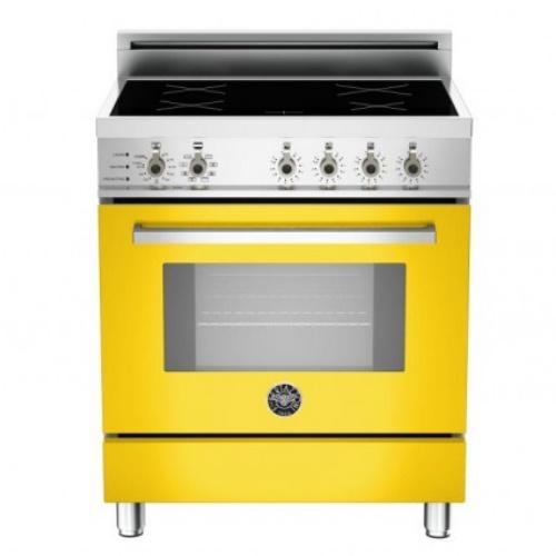 Bertazzoni PRO304INSGI Professional Series 30 Inch Freestanding Induction Range with 4 Induction Burners