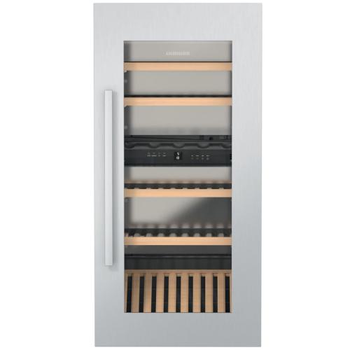 Liebherr HW4800 24 Inch Built-In Dual Zone Wine Cabinet with 48-Bottle Capacity