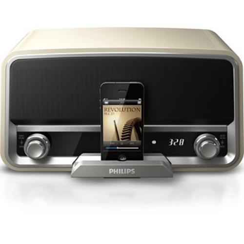 Philips ORD7100C/37 Original Radio Cream Dock For Ipod/Iphone