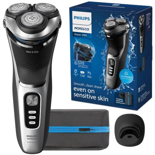 Norelco Shaver 3900, Rechargeable Wet - S3341/92