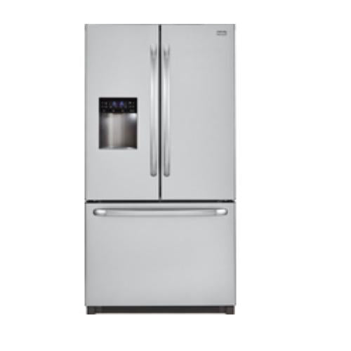 Haier HRF24E3APS 23.5 Cubic Foot French Door Bottom Mount Refrigerator