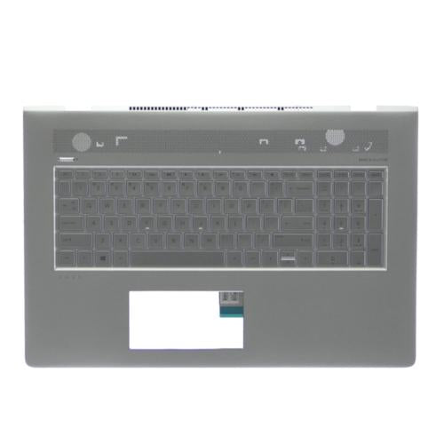 HP Top Cover, W/Kb Us Volume Note - 925477-001