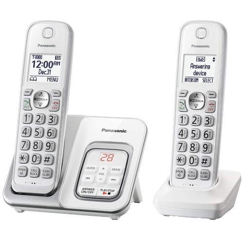 Panasonic KXTGD532W Dect 6.0/1.9Ghz Cordless Phone W/ Digital Answerin