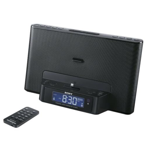 Sony ICFCS15IPN Lightning Iphone/Ipod Clock Radio Speaker Dock