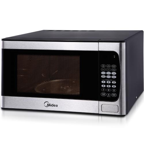 Midea MMC09MKSST 0.9 Cu. Ft. Countertop Microwave Oven