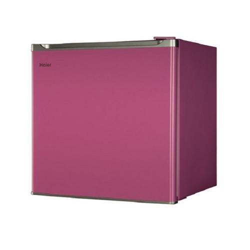 Haier HCR17PK 1.7 Cu Ft Refrigerator And Freezer (Pink)