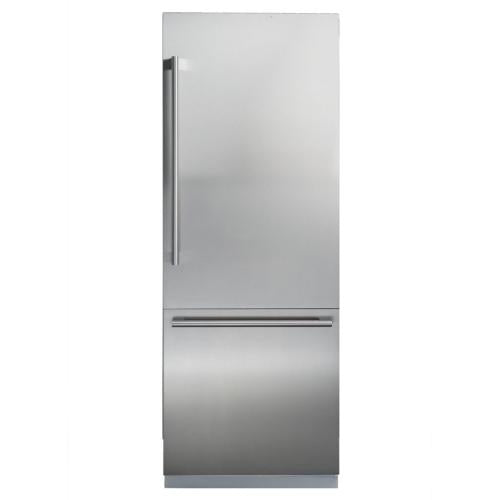 Blomberg 7294645511 30 Inch Built-In Bottom-Freezer Refrigerator Brfb1920Ss