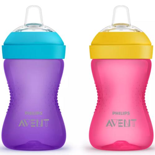 Avent Grippy Spout Cup Pink/Purple 2 - SCF801/22