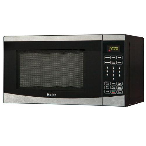 Haier HMC725SESS 0.7 Cu. Ft. 700 Watt Microwave (Multi-Stage & Epress Cook)