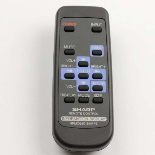 Sharp Remote Control - RRMCG1016MPPZ