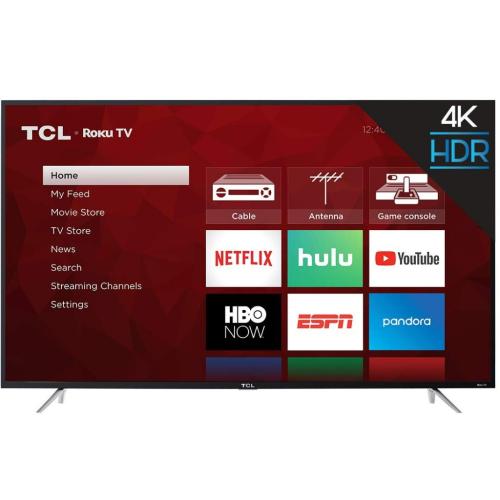 TCL 65S405 65-Inch 4K Smart Roku Led Hdtv (2017-2019)