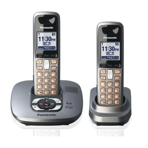 Panasonic KXTG6432M Dect 6.0 Exp Cdl W/2