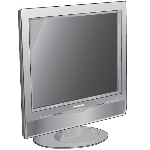 Panasonic TC17LA2D 2004 17 Inch Lcd Color Tv