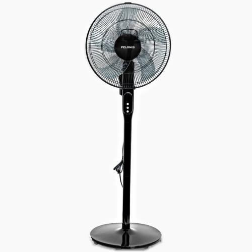 Midea FS4018AR 16 Inch Dc Pedestal Fan 12-Speeds