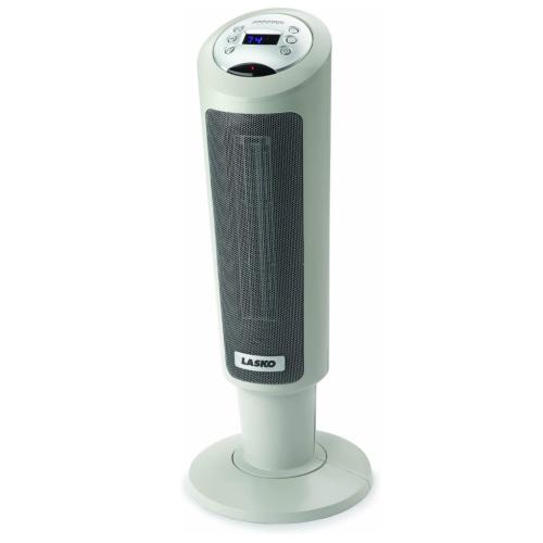 Lasko 5126 27-Inch Tall Digital Ceramic Pedestal Heater With Remote Con