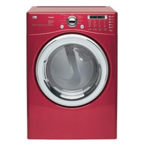 LG DLG7188RM 27 Inch Gas Dryer with 7.3 Cu. Ft. Capacity, 9 Drying Programs and Sensor Dry System: Wild Cherry Red