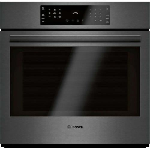 Bosch HBL8443UC/05 800 Series Single Wall Oven 30'' Black Stainless Steel